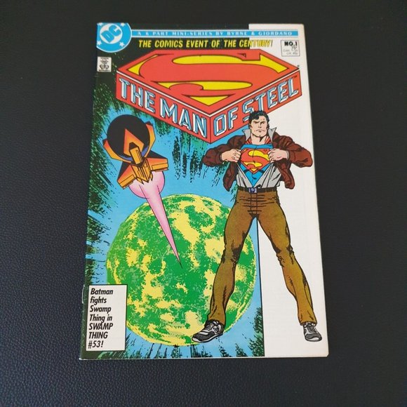 DC Comics Superman The Man Of Steel 1 Oct 1986 Book Collector Boarded Bagged - Picture 1 of 2